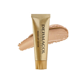 Dermacol front packaging in shade 218 showing product identity and compact size