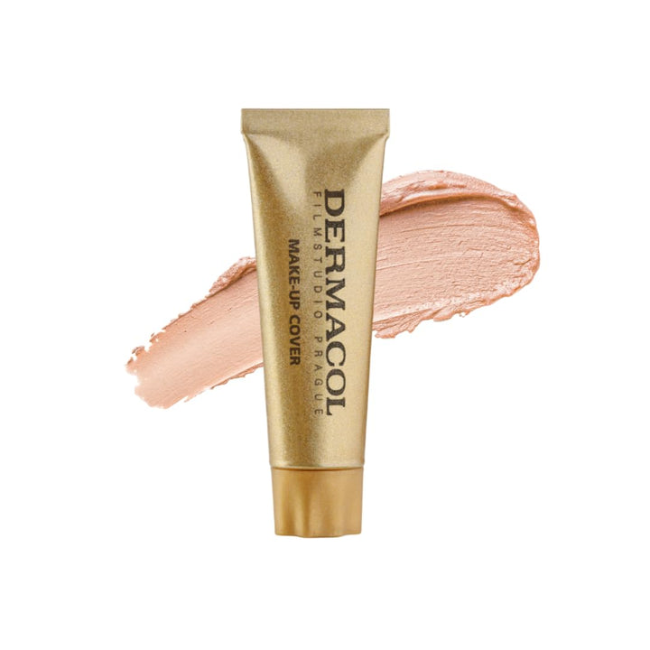 Dermacol mini front packaging in shade 207 showing compact travel-friendly design