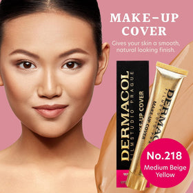 Dermacol open-cap dispenser highlighting easy application and precise control