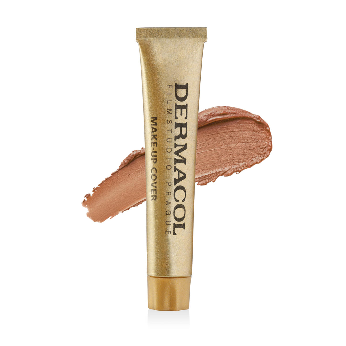 Dermacol shade 224 swatched on wrist to show true color and blendability