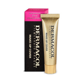 Dermacol texture close-up displaying smooth matte finish and blendability benefit