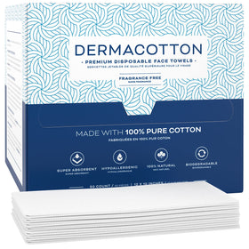 DERMACOTTON front packaging showing product count and benefits