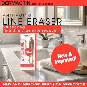 Dermactin applicator close-up tip highlighting controlled, mess-free placement