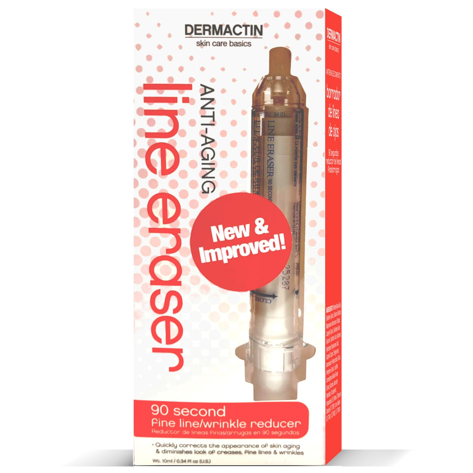 Dermactin front packaging showing precise applicator and compact benefit