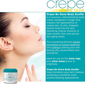Dermactin used on legs for deep hydration and improved texture