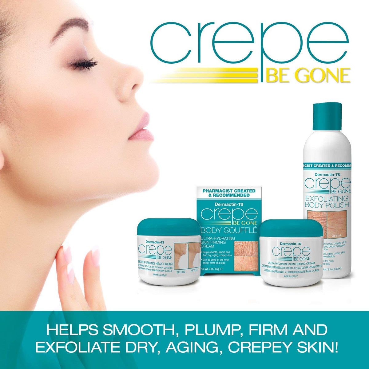 Dermactin in bathroom setting as part of a daily skincare routine