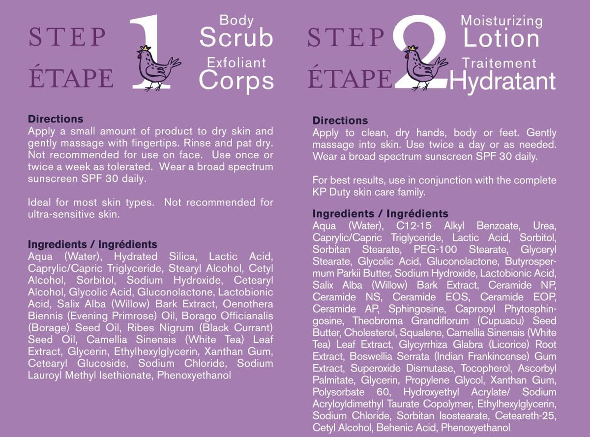 DERMAdoctor ingredient label close-up showing actives like AHAs