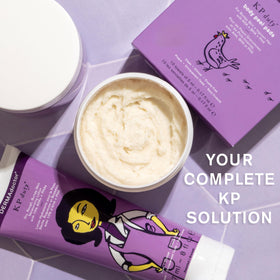 DERMAdoctor kit held in hand to show size and portability