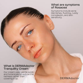 DERMAdoctor product label close-up showing key ingredients list