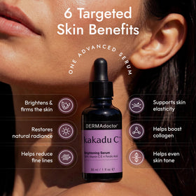 DERMAdoctor with Kakadu plum illustrating antioxidant-rich ingredient boost