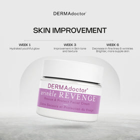 DERMAdoctor size comparison 1.7 oz showing compact travel-ready moisturizer benefit