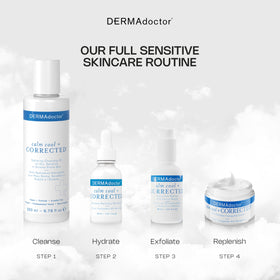 DERMAdoctor 1.7oz size comparison for travel and countertop convenience