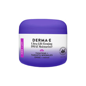 Derma E front packaging showing product and benefits