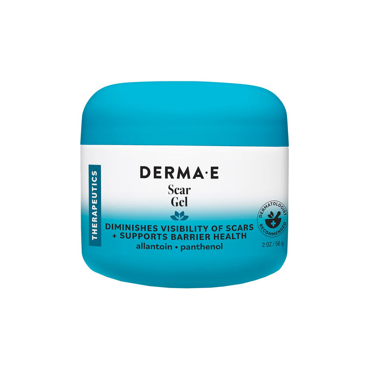 Derma E front packaging showing tube and brand for clear identification