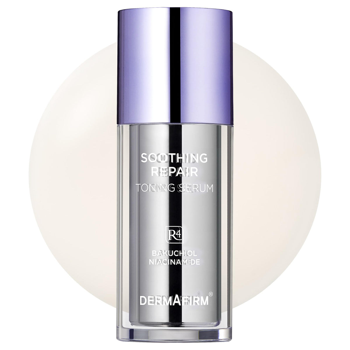 Dermafirm front packaging showing product and calming benefit