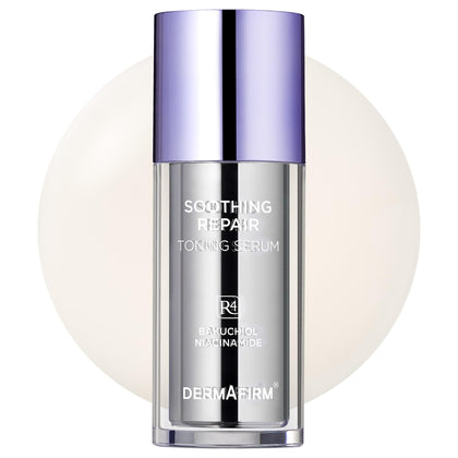 Dermafirm front packaging showing product and calming benefit