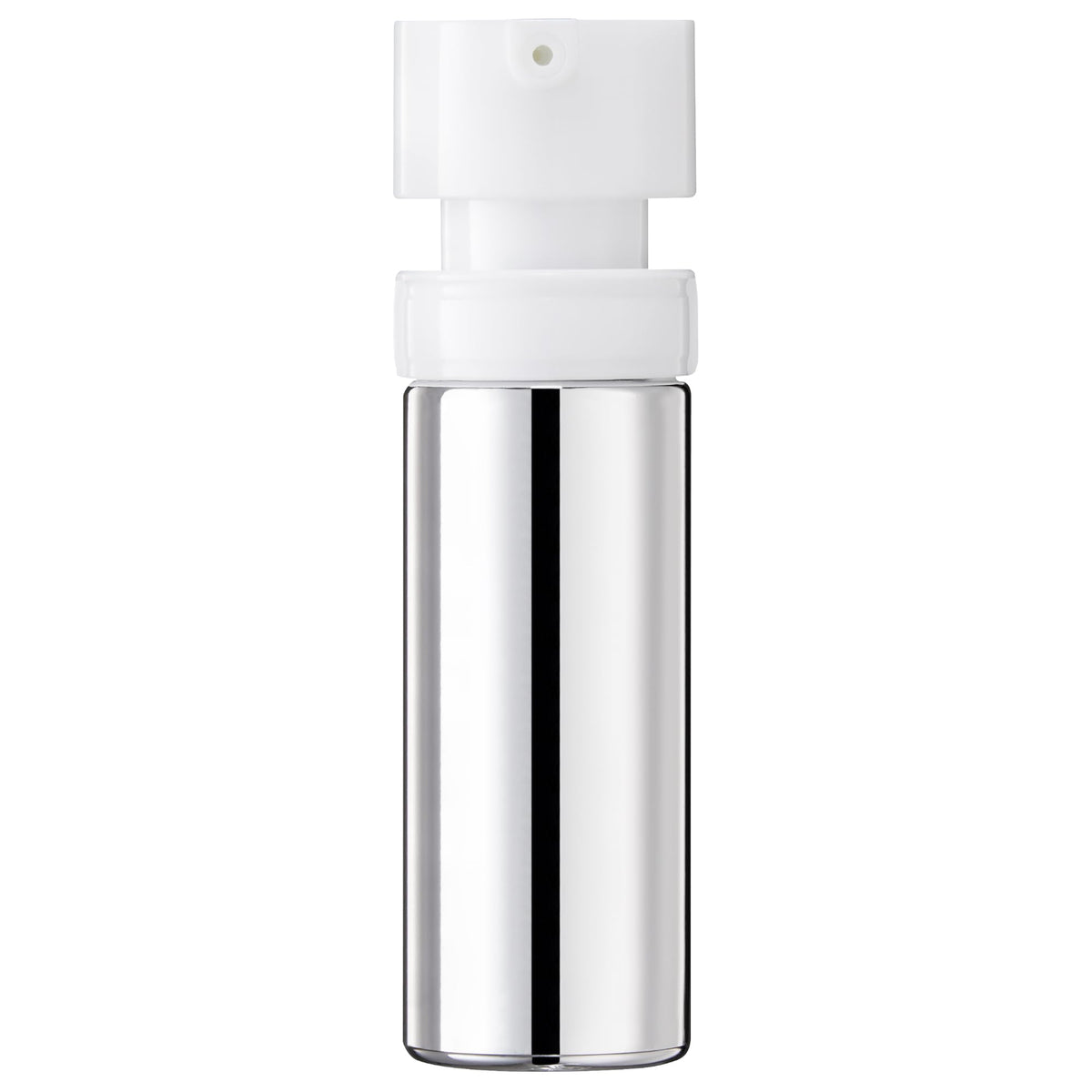 Dermafirm front packaging showing sleek refill bottle and branding benefit hydration