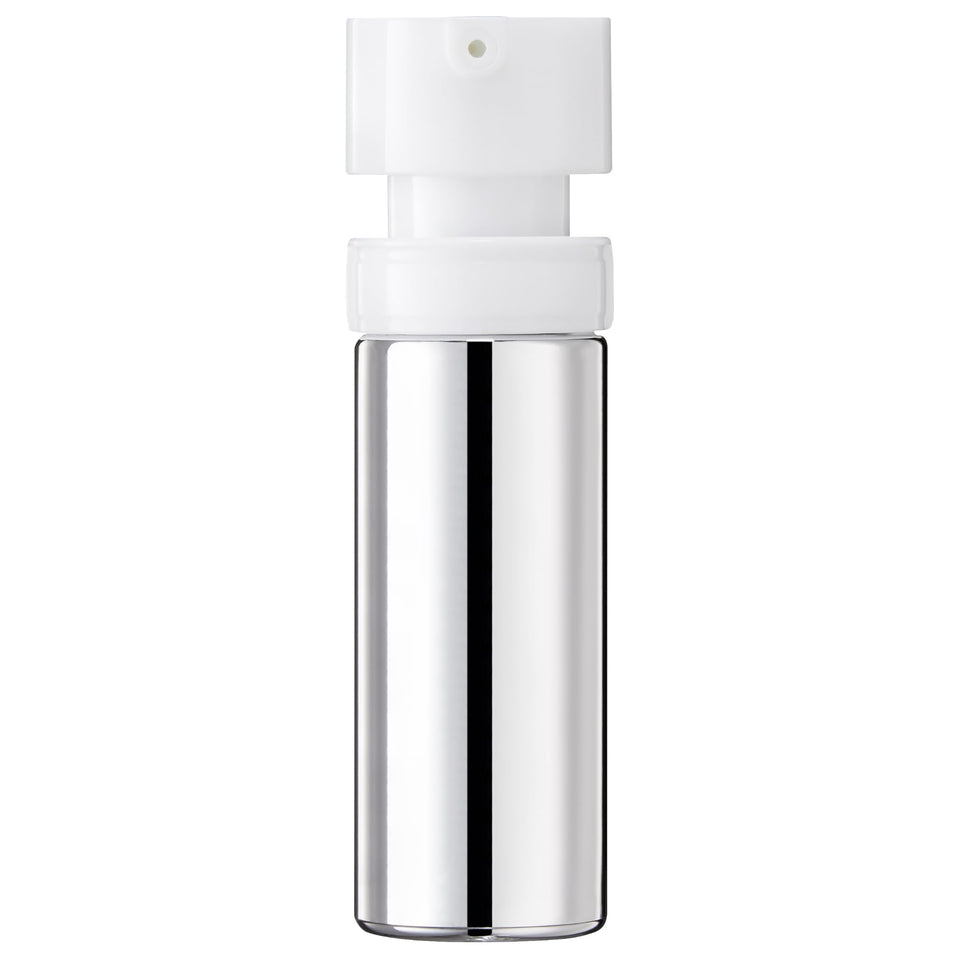 Dermafirm front packaging showing sleek refill bottle and branding benefit hydration