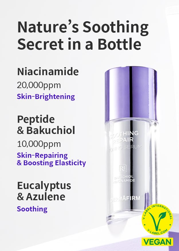 Dermafirm in bathroom routine with moisturizer showing calm daily skincare benefit