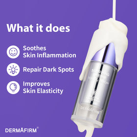 Dermafirm on bathroom shelf evoking daily ritual and gentle care
