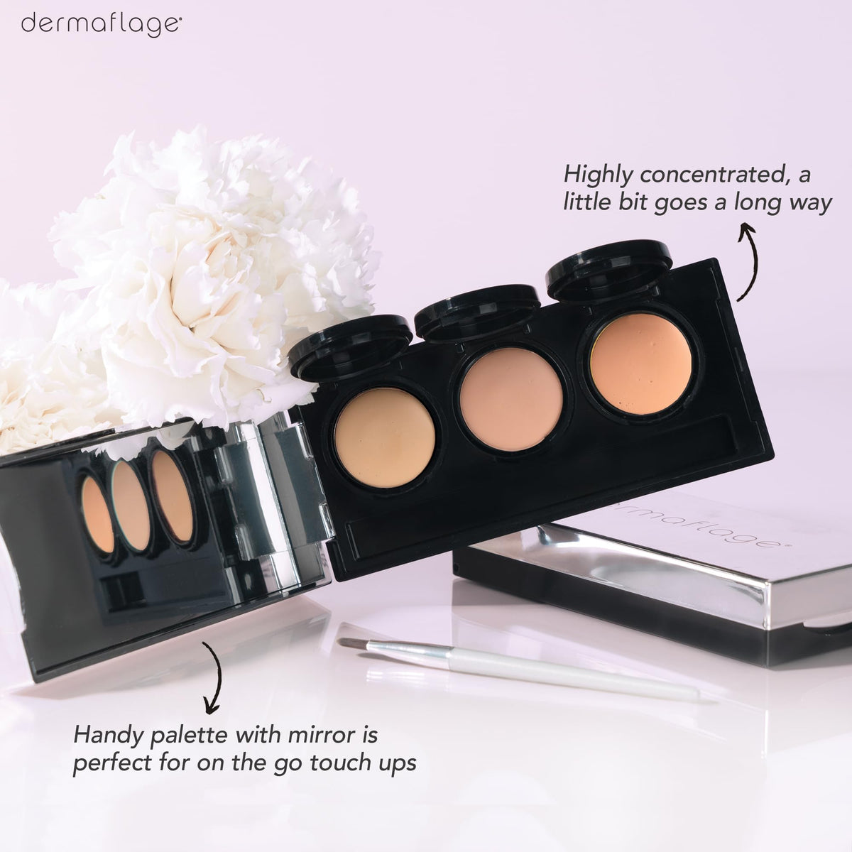 Dermaflage boxed packaging front view highlighting brand and gift-ready presentation