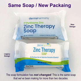 Dermaharmony close-up of bar texture highlighting gentle cleansing action