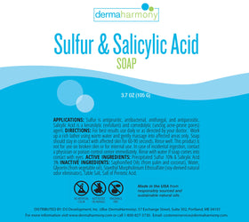 DermaHarmony close-up of soap texture highlighting exfoliating particles