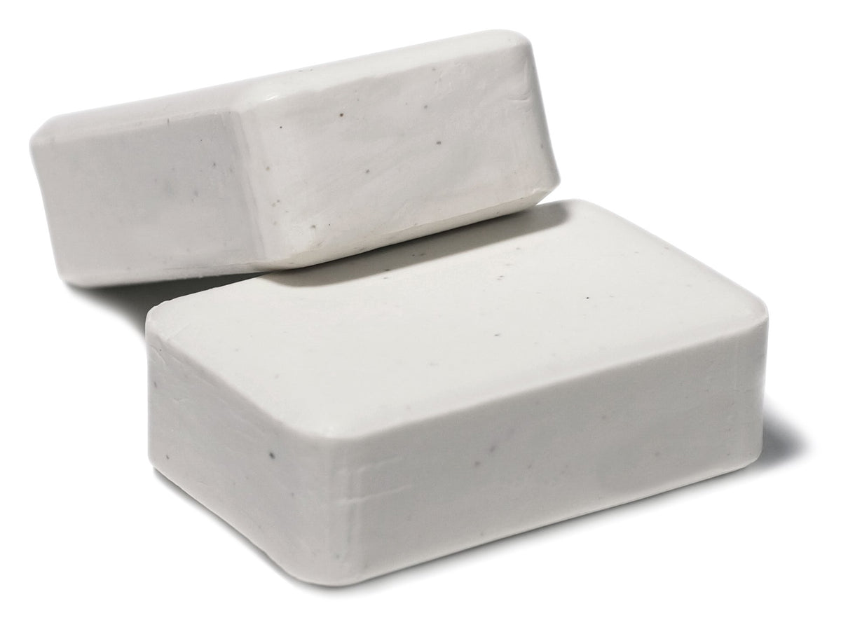 Dermaharmony bar on bathroom shelf in lifestyle scene signaling daily routine support