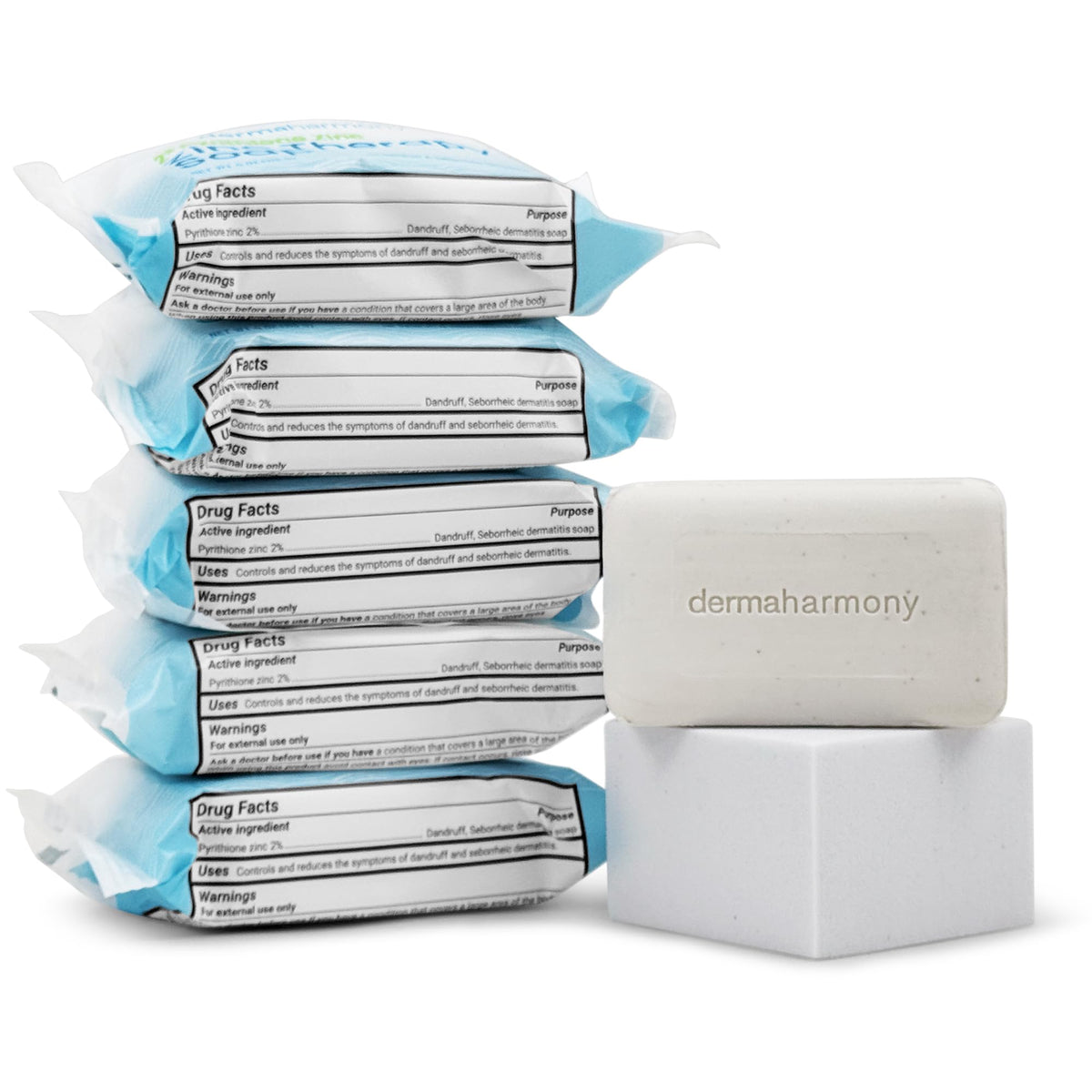 Dermaharmony scalp application demo showing targeted cleansing and flake control