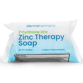 Dermaharmony bar beside ruler scale showing true 4 oz size and lasting value