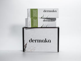 Dermaka hand application demonstrating easy spread and quick absorption