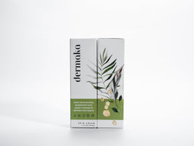 Dermaka cream texture close-up highlighting lightweight absorbency