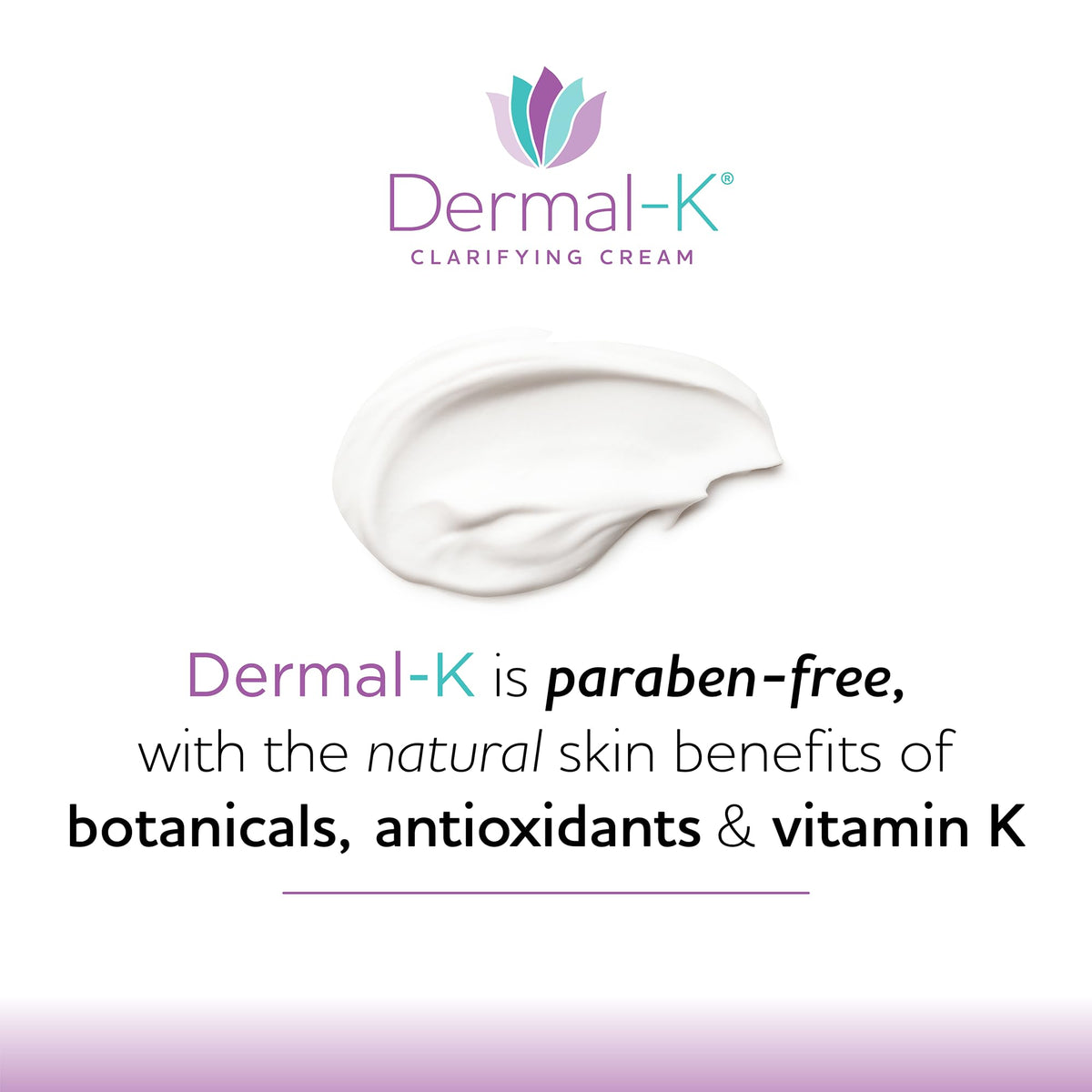 Dermal-K applied under eye in demo, illustrating reduced puffiness appearance