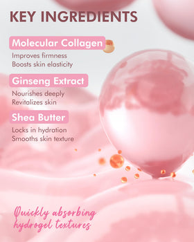DERMAL step-by-step application image showing easy overnight routine and minimal mess