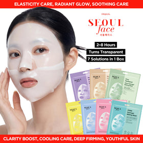 DERMAL single mask in open pouch displaying sealed sheet and convenience