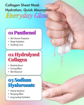 DERMAL mask size compared with hand to show true scale and fit
