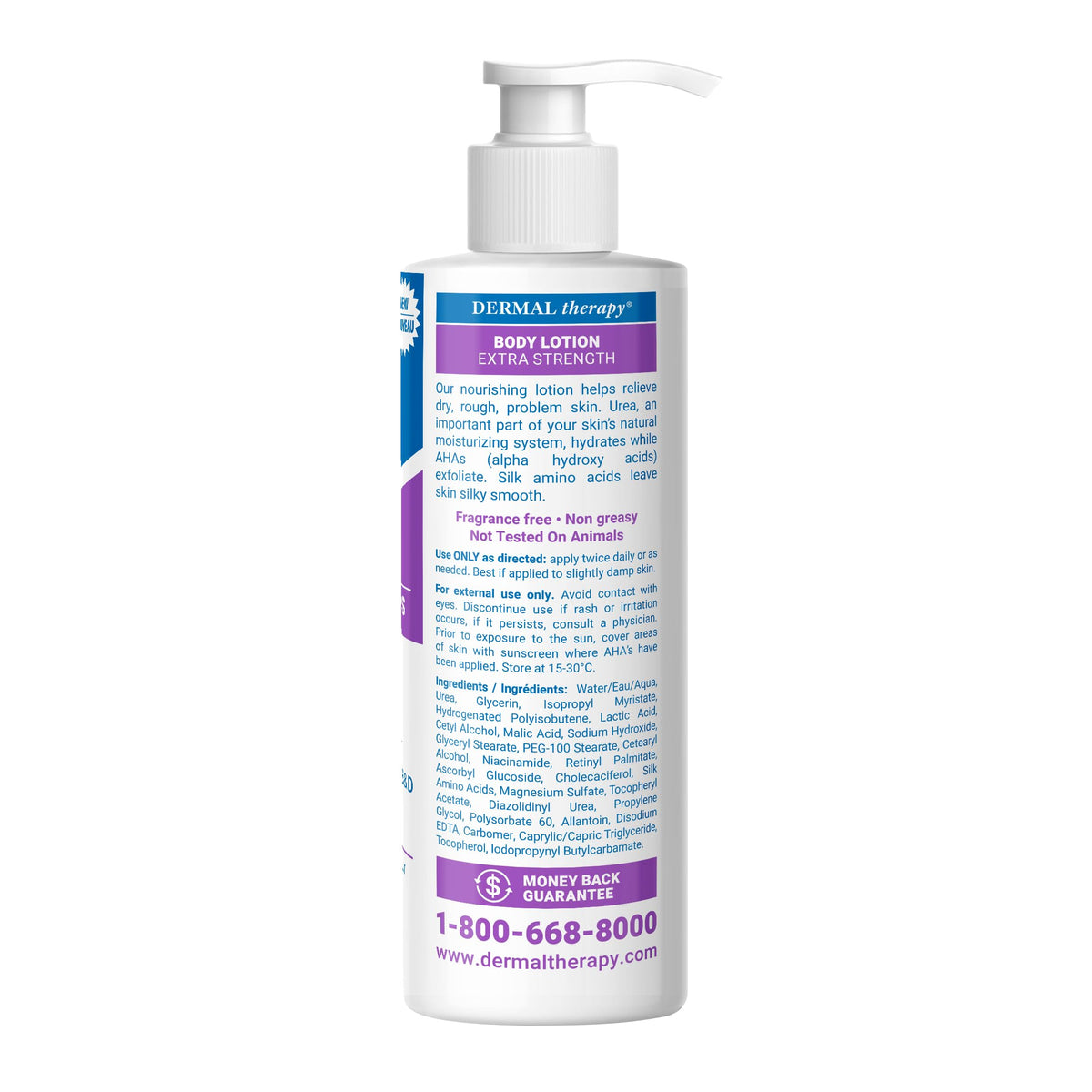 Dermal Therapy bottle on bathroom shelf suggesting everyday grooming use