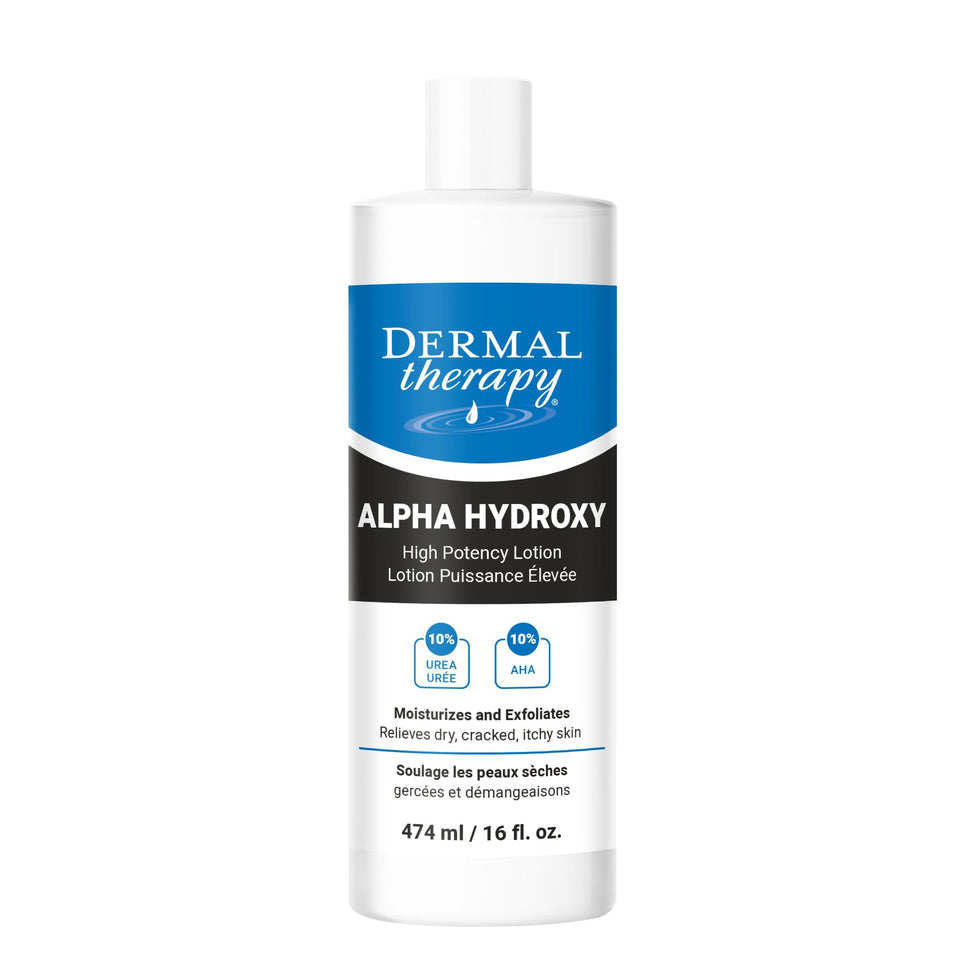 Dermal Therapy front packaging showing product and volume benefit