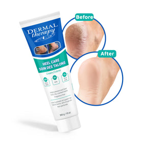 Dermal Therapy packaging and manufacturing origin label indicating made in Canada quality