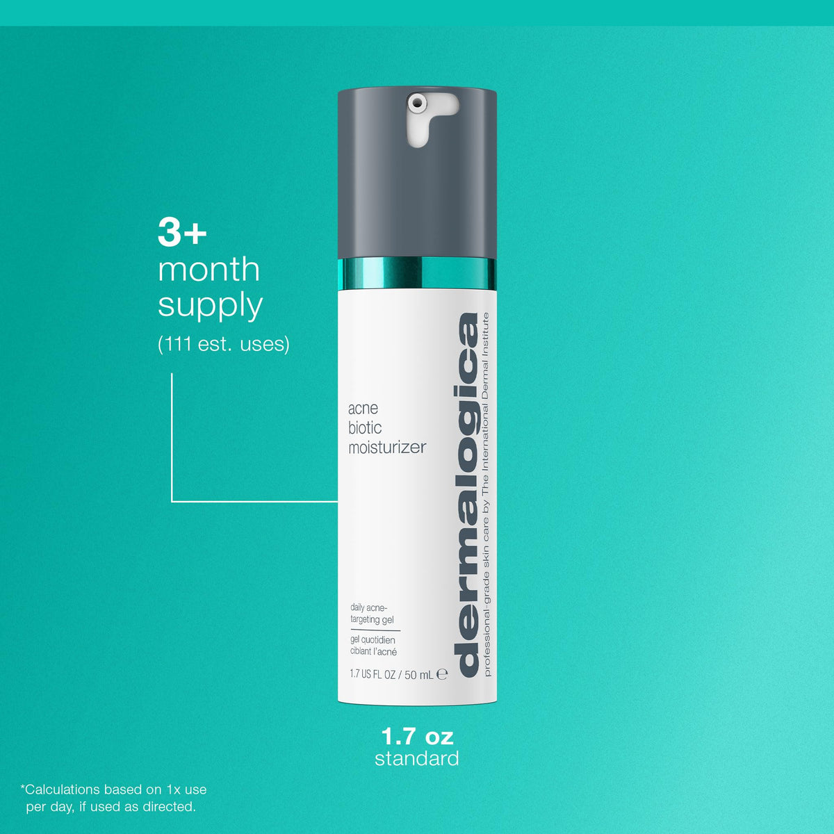 Dermalogica jar and box contents laid out showing complete product presentation