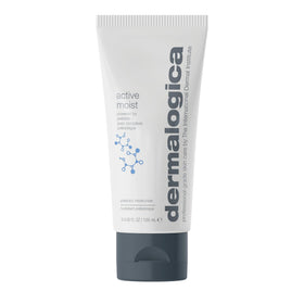 Dermalogica bottle front packaging showing label and benefit