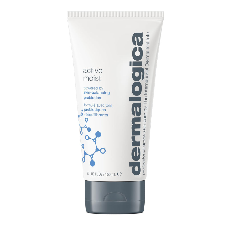 Dermalogica front packaging showing bottle and label for quick ID and reassurance