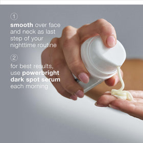 Dermalogica cream applied on hand, shows spreadability and moisturizing benefit
