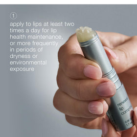 Dermalogica application on lips demonstrating smooth glide and immediate hydration benefit