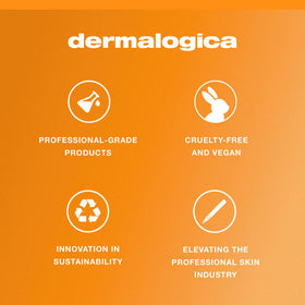Dermalogica closeup on orbital skin showing smoother, firmer look