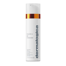 Dermalogica product front packaging showing clean branding and brightening promise