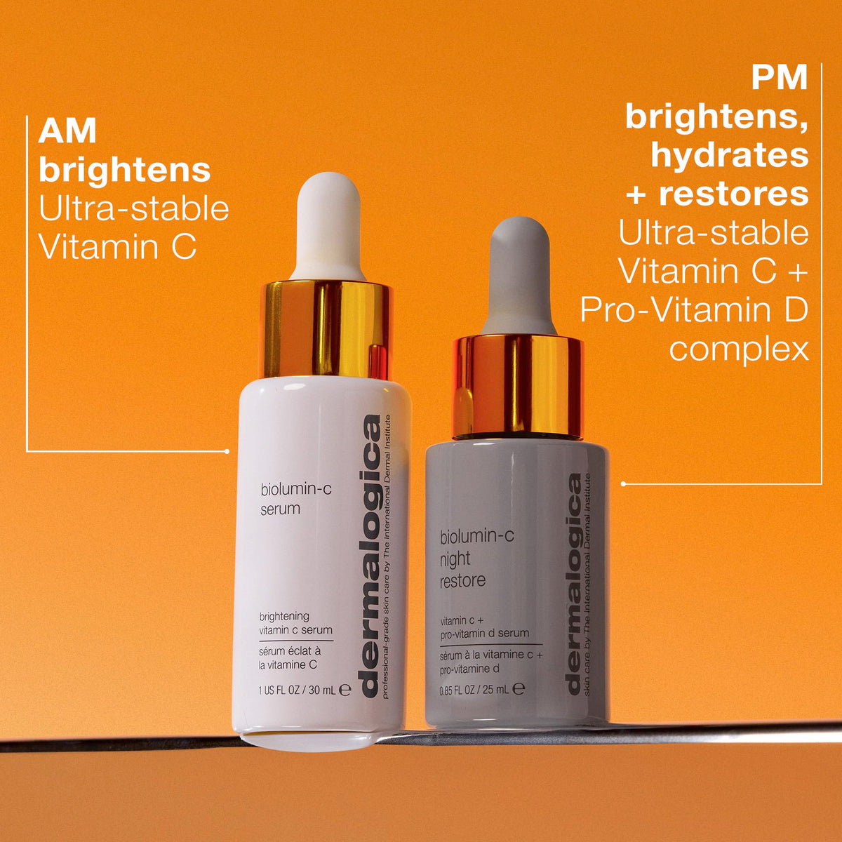 Dermalogica bottle next to common items to show 2 fl oz size and travel readiness