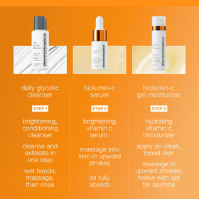 Dermalogica BioLumin-C Serum dropper dispensing brightening serum
