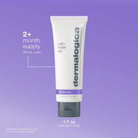 Dermalogica product next to ruler for scale, clarifies 1.7 fl oz size