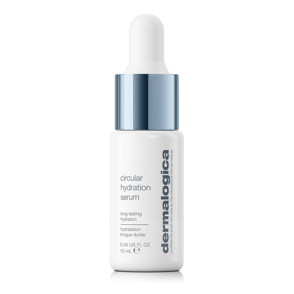 Dermalogica front packaging showing compact hydrating serum for quick absorption